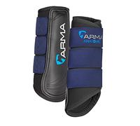 Shires Arma Neoprene Brushing Boots - Navy Blue Extra Full