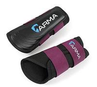 Shires Arma Neoprene Brushing Boots - Plum Pony
