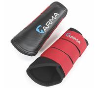 Shires Arma Neoprene Brushing Boots - Red - Size: Extra Full