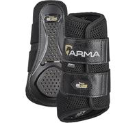 Shire Brushing Boots ARMA OXI-ZONE Black for Horses Full