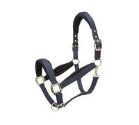 Shires ARMA Padded Headcollar - Navy Blue Full