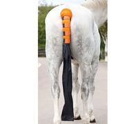 Shires Arma Padded Tail Guard With Bag - Orange