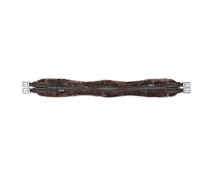 Shires ARMA Performance SupaFleece Contour Girth - Elastic - Brown 40