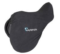 Shires Arma Polyester Fleece GP Saddle Cover, (142 - 16.5", Black)