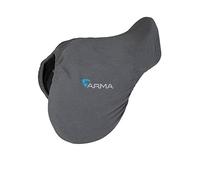 Shires Arma Polyester Fleece GP Saddle Cover, (17" - 18", Grey)