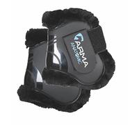 Shire Fetlock Boots ARMA SupaFleece Black Pony/Cob