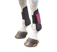 Shires Arma Tendon Boots - Black/Raspberry Cob