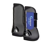 Shires Arma Tendon Boots - Black/Royal Blue Pony