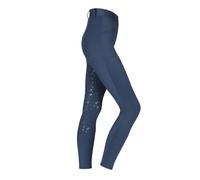 Shires Aubrion Albany Girls Riding Tights Navy - 13/14 Years