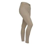 Shires Aubrion Albany Womens Horse Riding Tights - in Beige Small, Beige