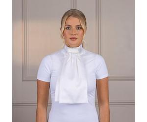 Shires Aubrion Berrington Ready Tied Stock - White