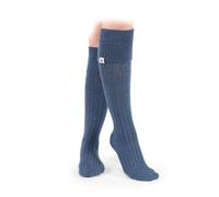Shires Aubrion Cottonwood Boot Socks in Blue - Adult