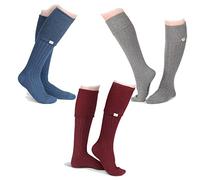 Shires Aubrion Cottonwood Ladies Boot Socks - Range Of Colours Dark Grey