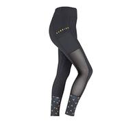 Shires Aubrion Elstree Mesh Womens Riding Tights - Black Extra Small