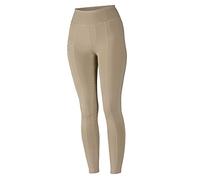 Shires Aubrion Hudson Womens Riding Tights - Beige Large