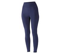 Shires Aubrion Hudson Womens Riding Tights - Navy Blue Large