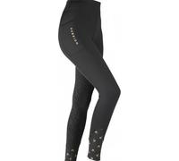 Shires Aubrion Ladies Porter Winter Horse Riding Tights in Jet Black Xextra SMALL, Jet Black