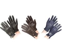 Shires Aubrion Childs Leather Riding Gloves Brown - Medium