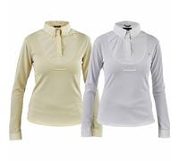 Shires Aubrion Long Sleeve Tie Shirts XL White