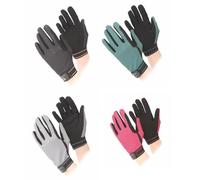 Aubrion Mesh Riding Gloves Green - Small