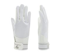 Aubrion Kids Mesh Riding Gloves Child white - Small
