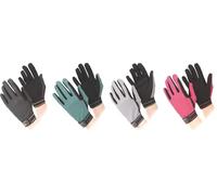 Aubrion Childrens Mesh Riding Gloves Green - Large