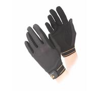 Shires Aubrion Mesh Riding Gloves Adult 1078 Black