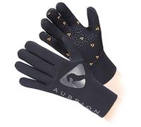 Shire Gloves – Aubrion Adults Neoprene Yard Gloves – Black – Large