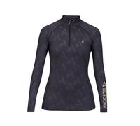 Shires Aubrion React Winter Base Layer, Long Sleeve Quarter Zip Top, Women's Athletic Wear (Shadow, XS)