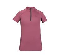 Shires Aubrion React Womens Short Sleeve Base Layer - Mauve XXS