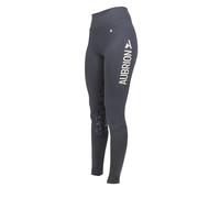 Shires Aubrion Rhythm Young Rider Childrens Riding Tights - Shadow 11-12 Years