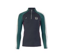 Shires Aubrion Team Children's Winter Base Layer - Green