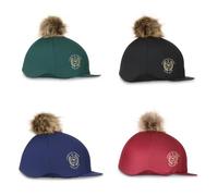 Shires Aubrion Team Hat Silk - Range Of Colours Navy Blue