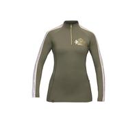 Shires Aubrion Team Long Sleeve Womens Base Layer - Moss Medium