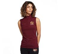 Shires Aubrion Team Sleeveless Base Layer - Burgundy Medium