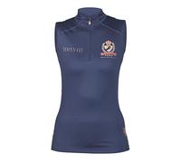 Shires Aubrion Team Sleeveless Base Layer - Navy Blue Medium