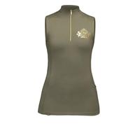 Shires Aubrion Team Sleeveless Womens Base Layer - Moss XL