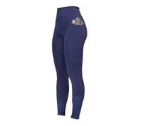 Shires Aubrion Team Womens Horse Riding Riding Tights - Midnight XXS