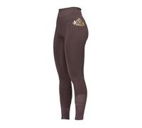 Shires Aubrion Team Womens Horse Riding Riding Tights - Umber XL