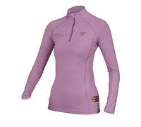 Shires Aubrion Team Womens Long Sleeve Base Layer - Mauve XL
