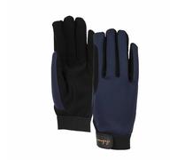 Shires Aubrion Team Young Rider Winter Riding Gloves - Dark Navy Blue Medium