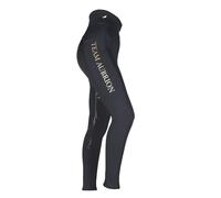 Shires Aubrion Team Young Rider Winter Riding Tights - Black 9-10 Years