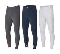 Shires Aubrion Walton Riding Breeches in White - Mens 30", White