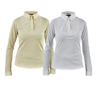 Shires Aubrion Young Riders Long Sleeve Tie Shirt 13-14 Years White