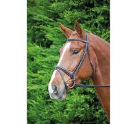 Shires Aviemore Comfort Fit Bridle Black - Cob