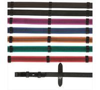 Shires Aviemore Continental Rubber Grip Reins - Green - Size: 54inch