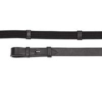 Shires Aviemore Continental Web Reins-Black 48'' x 5/8''