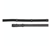 Shires Aviemore Continental Web Reins-Black 54'' x 3/4''