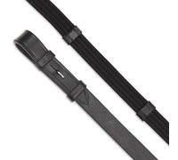 Shires Aviemore Continental Web Reins - Black - Size: 54inch x 7/8 inch