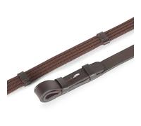 Shires Aviemore Continental Web Reins - Brown - Size: 54inch x 3/4 inch